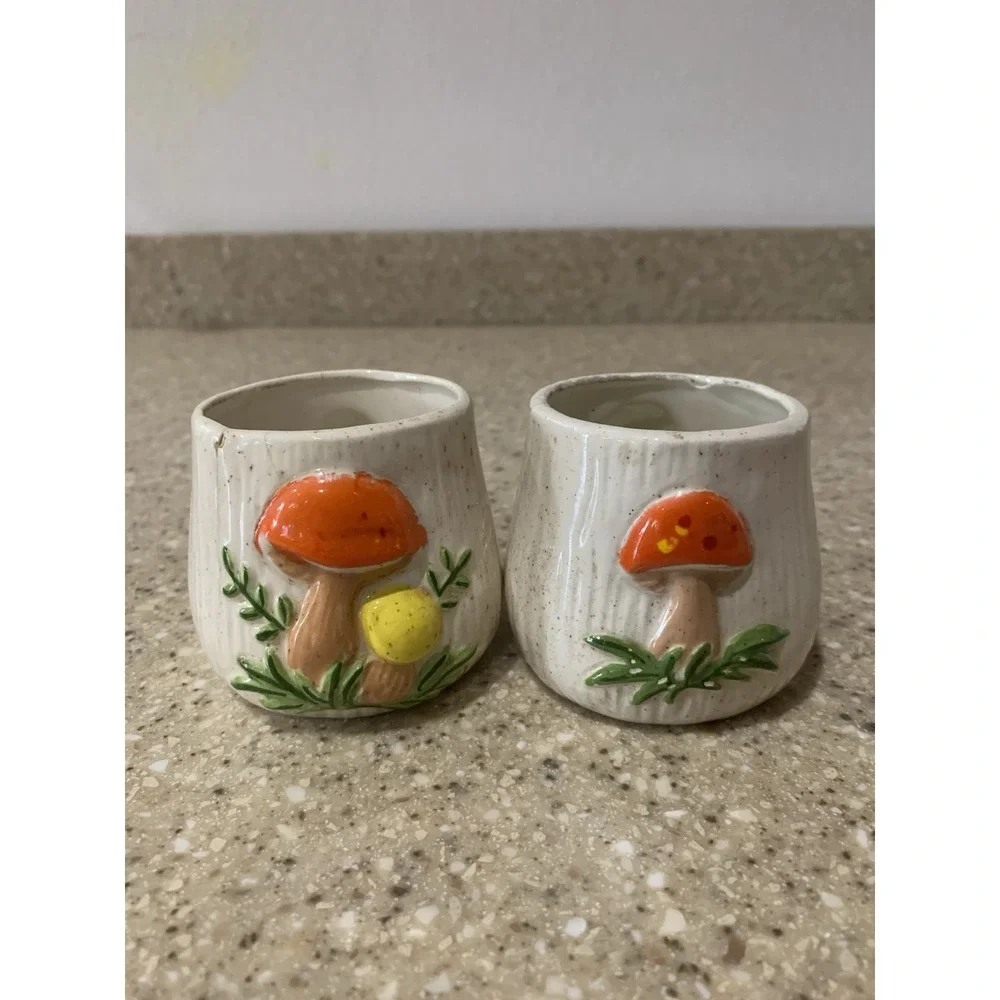 2 Vintage 1978 Merry Mushroom Sears And Roebuck Small 3